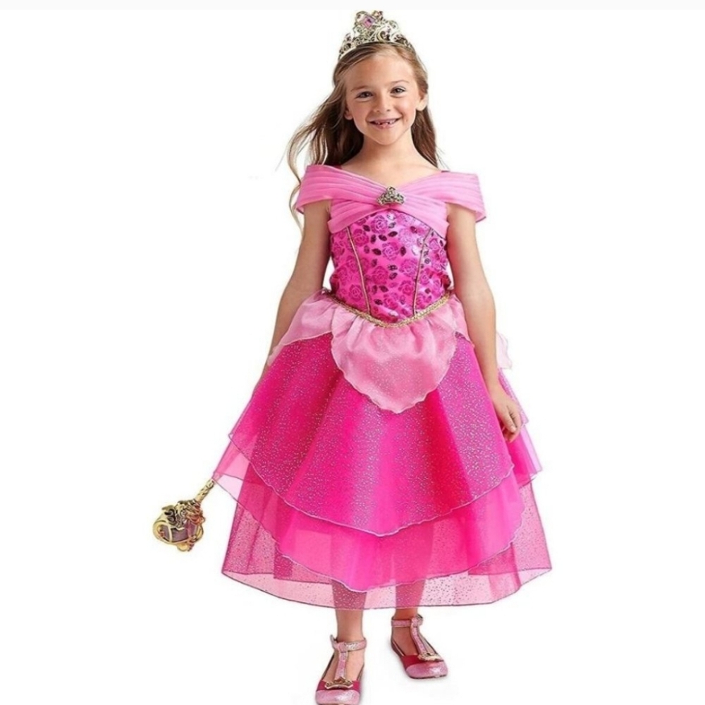 Aurora Princess Kids Costume Dress